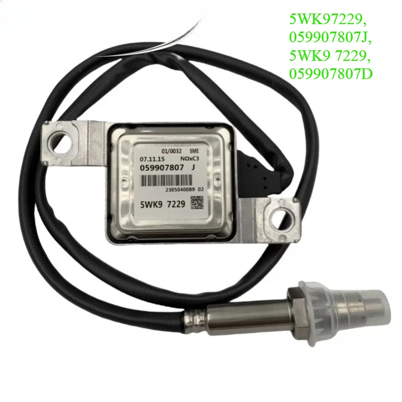 059907807J 5WK97229 Nox Sensor Fit For VW Touareg TDI Audi A1 A4 A5 A6 Q3 Q5 Q7 A7 A8 S4 S6 S8 NO# 5WK9 7229 059907807D
059907807J 5WK97229 Nox Sensor Fit For VW Touareg TDI Audi A1 A4 A5 A6 Q3 Q5 Q7 A7 A8 S4 S6 S8 NO# 5WK9 7229 059907807D