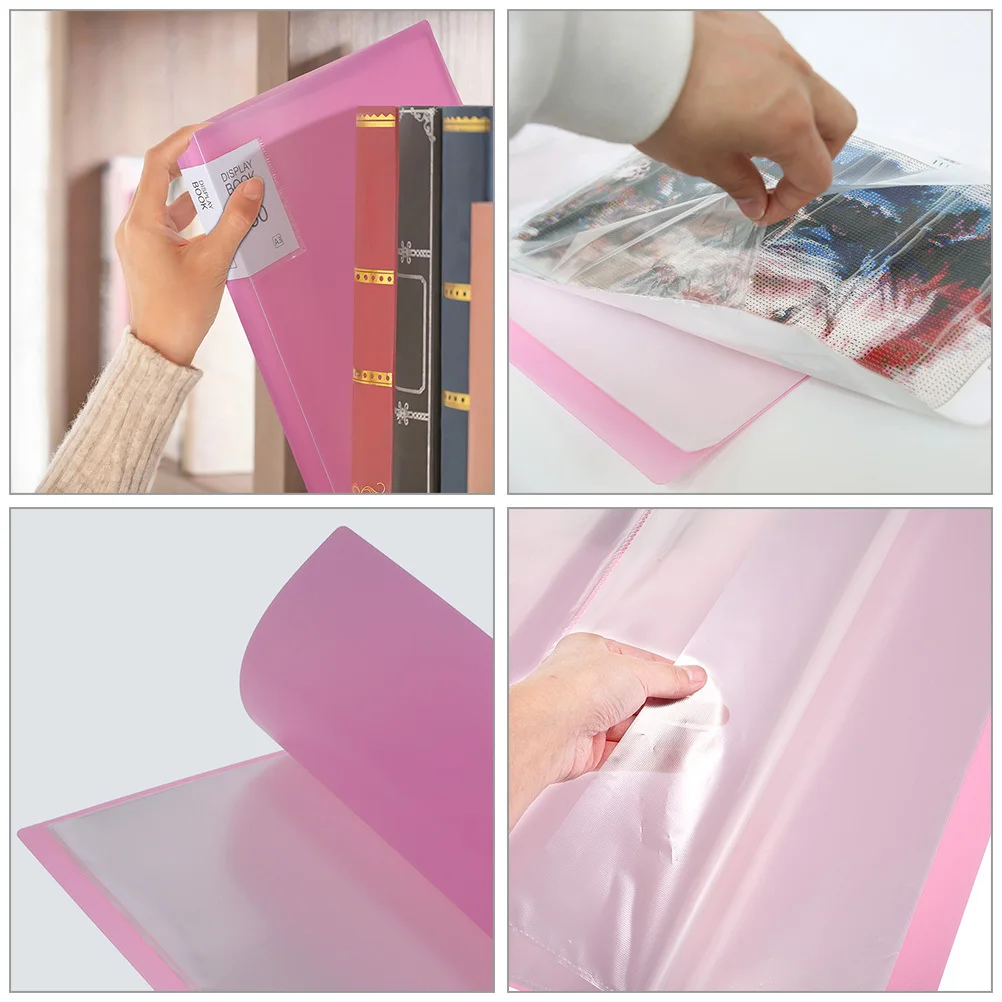 Diamond Art Storage Book Portable Portfolio Organizer Transparent Sleeves for Artwork Photos Diamond Drawings Portfolio Book
Diamond Art Storage Book Portable Portfolio Organizer Transparent Sleeves for Artwork Photos Diamond Drawings Portfolio Book