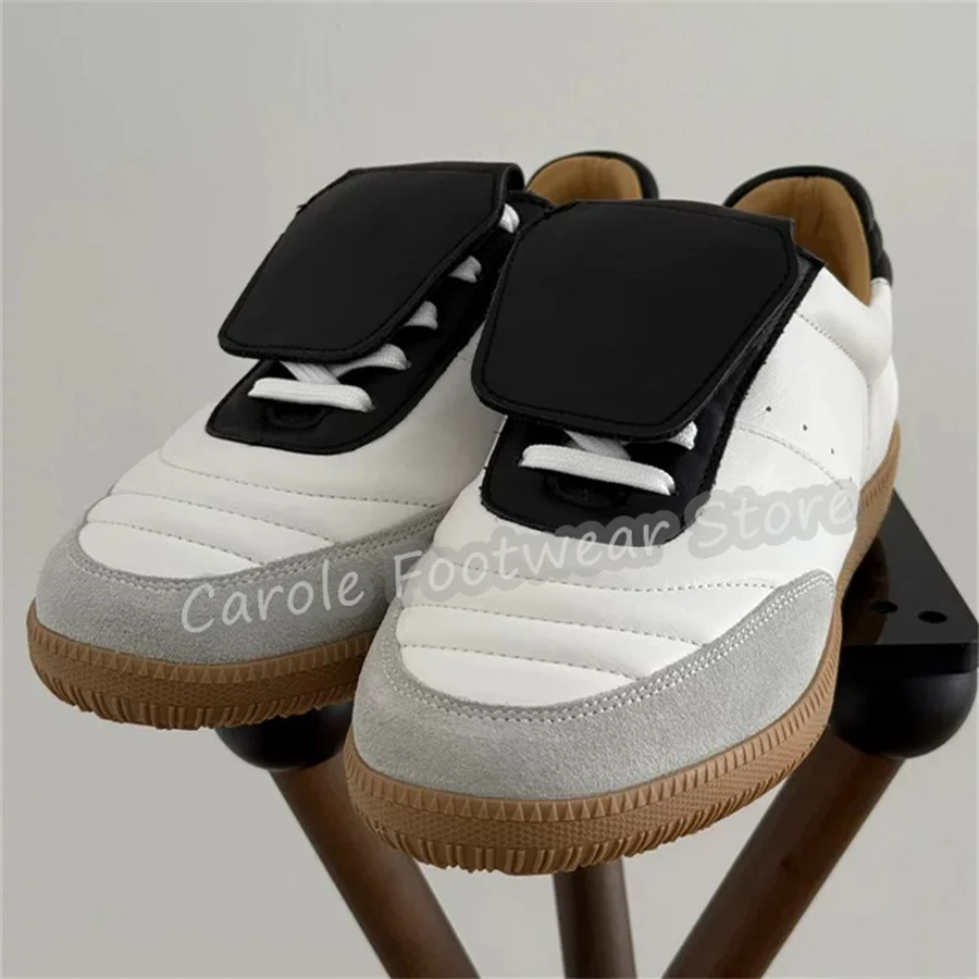 Male Foldable Tongue Comfortable Walking Flats Handmade Mixed Color Leather Casual Sneakers Vintage Lace-Up Training Shoes
Male Foldable Tongue Comfortable Walking Flats Handmade Mixed Color Leather Casual Sneakers Vintage Lace-Up Training Shoes