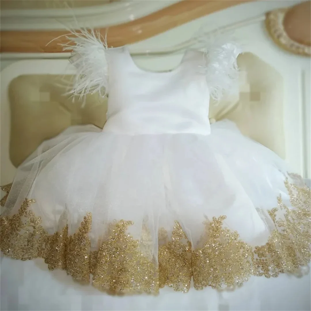 dress with gold lace white tulle high-low puffy dress flower girl dress toddler 1st birthday dress with big bow
dress with gold lace white tulle high-low puffy dress flower girl dress toddler 1st birthday dress with big bow