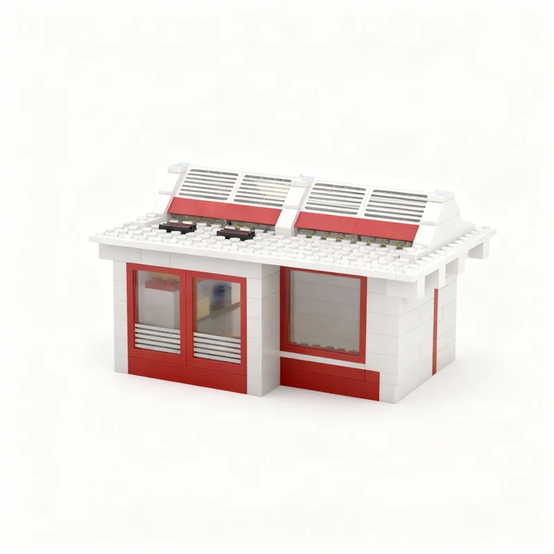250PCS MOC Street View Warehouse Forklift Model Custom Building Blocks Architecture DIY Assembly Display Gift Collectible Set
250PCS MOC Street View Warehouse Forklift Model Custom Building Blocks Architecture DIY Assembly Display Gift Collectible Set