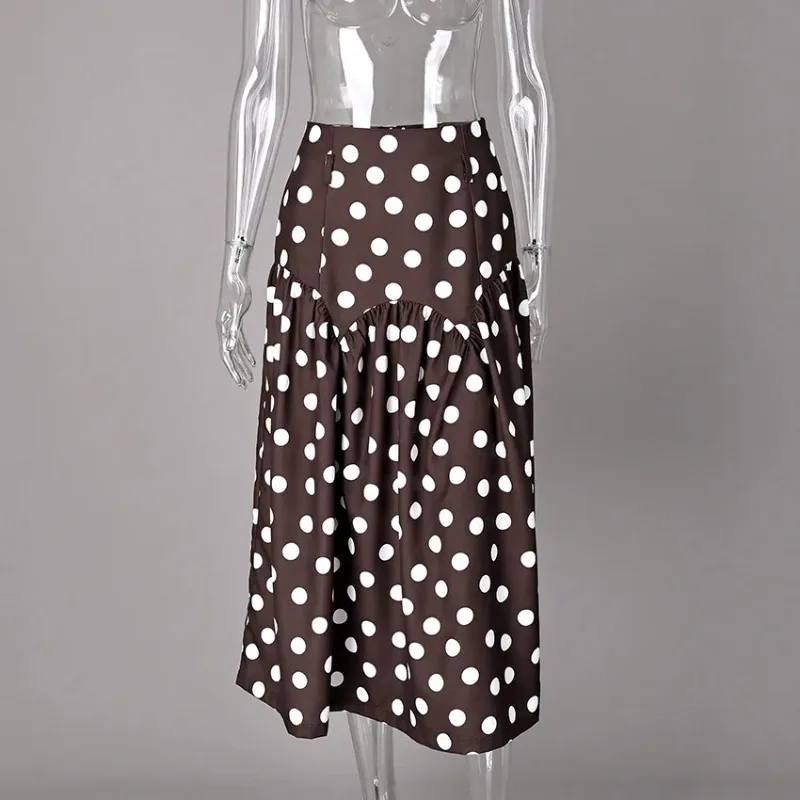 2026 Spring and Summer Women's Commuter Style Polka Dot Skirt
2026 Spring and Summer Women's Commuter Style Polka Dot Skirt