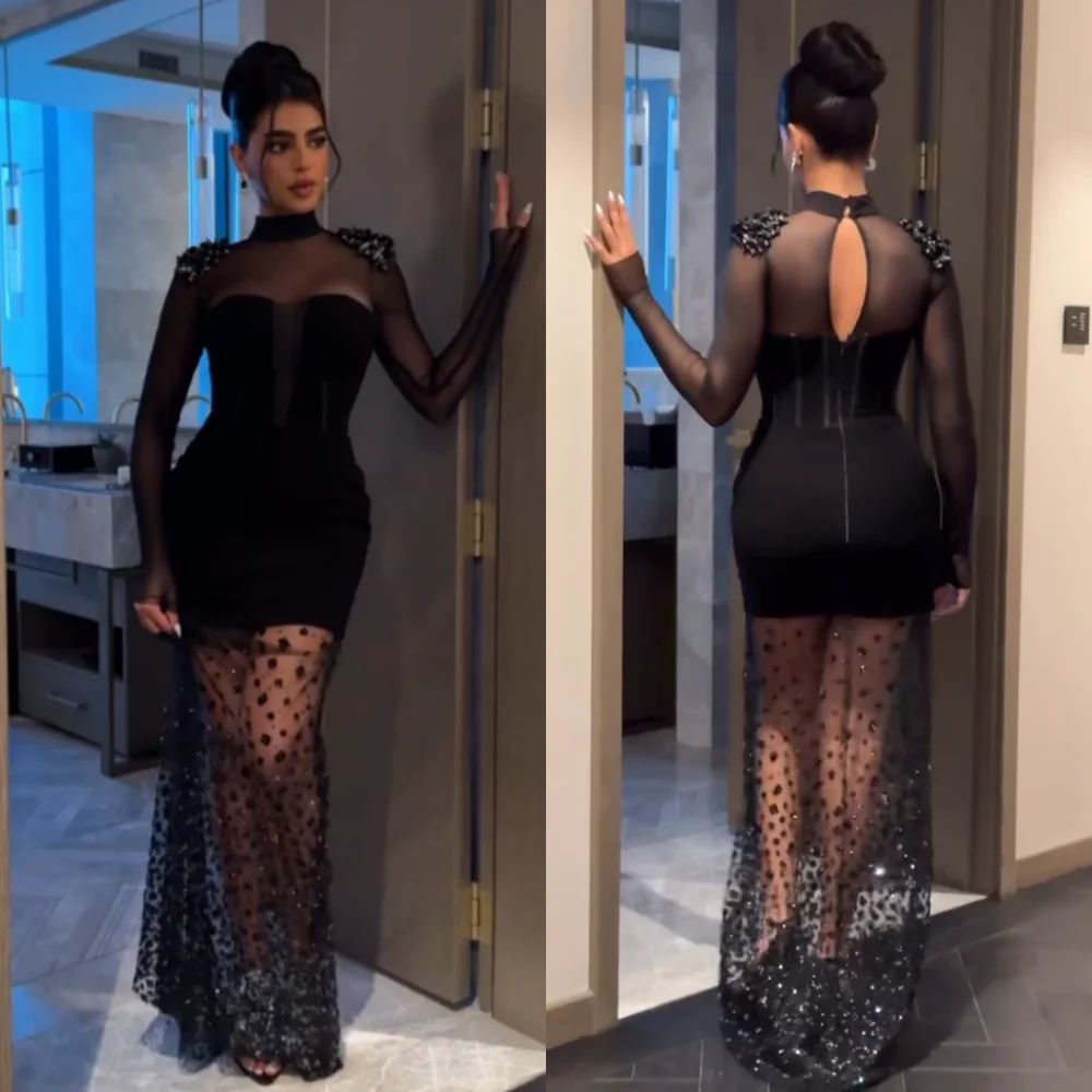 Customized Jersey Rhinestone Sequined High Collar Straight Long Dresses Bespoke Occasion Fashion Exquisite Party
Customized Jersey Rhinestone Sequined High Collar Straight Long Dresses Bespoke Occasion Fashion Exquisite Party