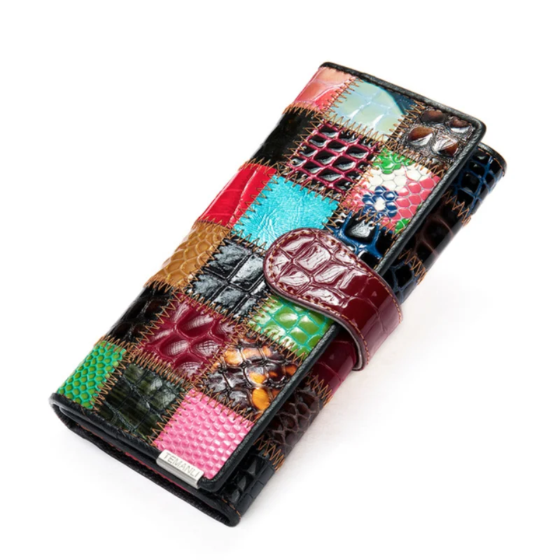 Newsbirds Leather Wallet Fashion Patchwork Short Purse For Women Female Luxury Designer Long Genuine
Newsbirds Leather Wallet Fashion Patchwork Short Purse For Women Female Luxury Designer Long Genuine