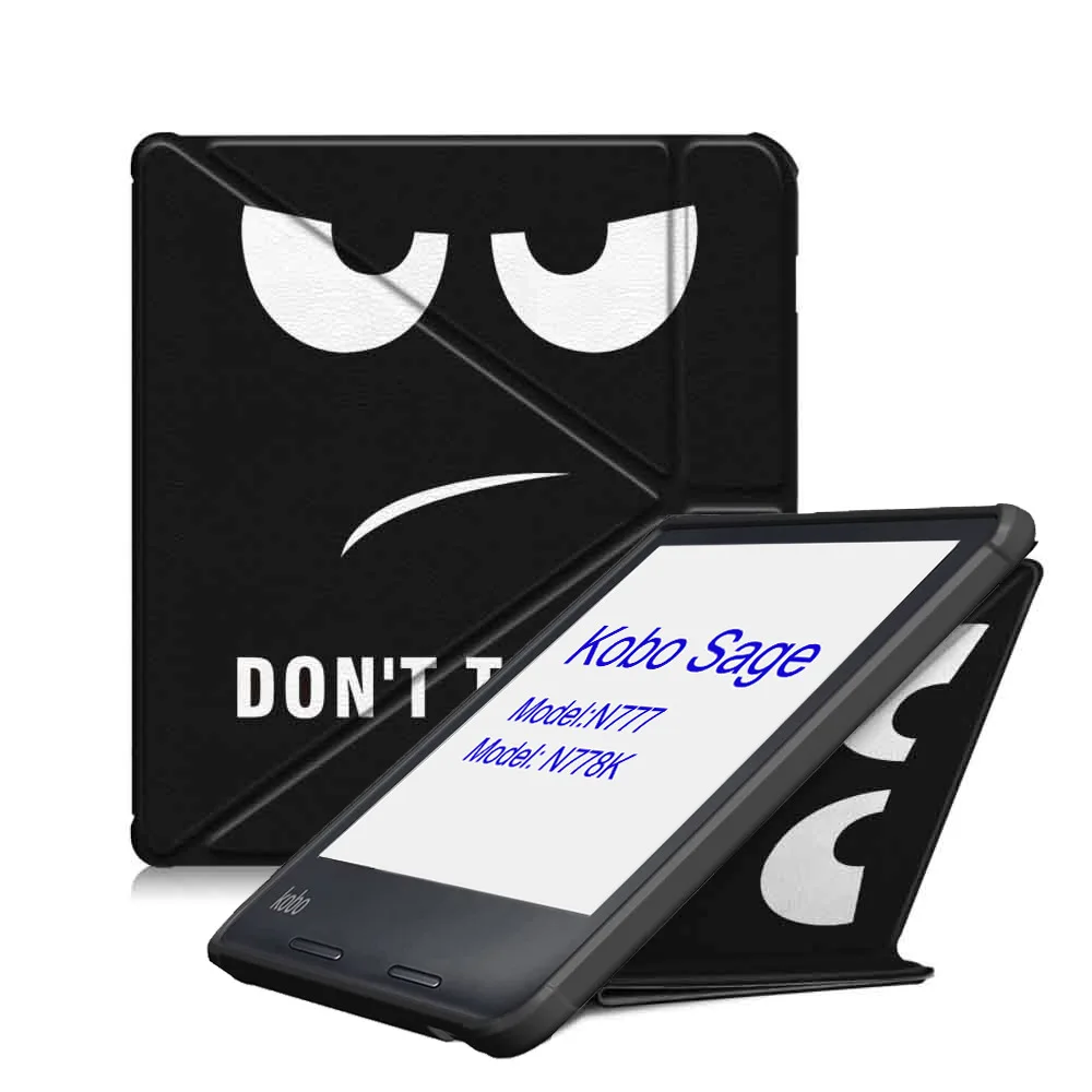 Case Compatible with Kobo Sage 8 Inch e-Reader (Model: N777 N778K, 2021 Release), Premium PU Leather Cover with Auto Sleep/Wake
Case Compatible with Kobo Sage 8 Inch e-Reader (Model: N777 N778K, 2021 Release), Premium PU Leather Cover with Auto Sleep/Wake