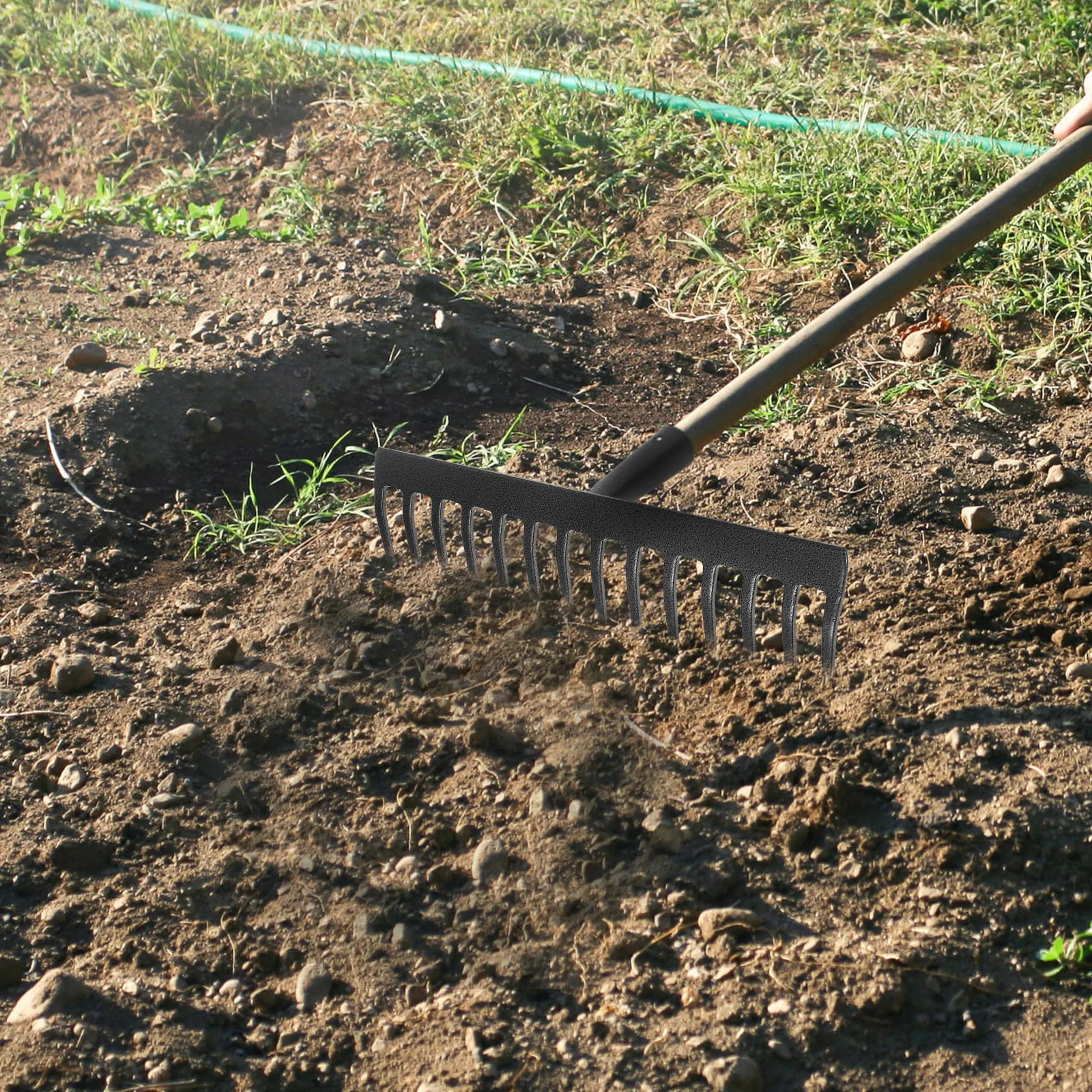 14-Teeth Premium Garden Rake Head - Sturdy Steel Raking Tool for Leaves, Dirt, and Debris Cleaning in Yard, Garden, Lawn
14-Teeth Premium Garden Rake Head - Sturdy Steel Raking Tool for Leaves, Dirt, and Debris Cleaning in Yard, Garden, Lawn