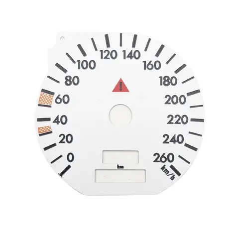 Gauge Face Overlay Dashboard Sticker Instrument Panel Trim Sticker For Mercedes Benz W140 Dashboard Layer Sticker CarRetrofit