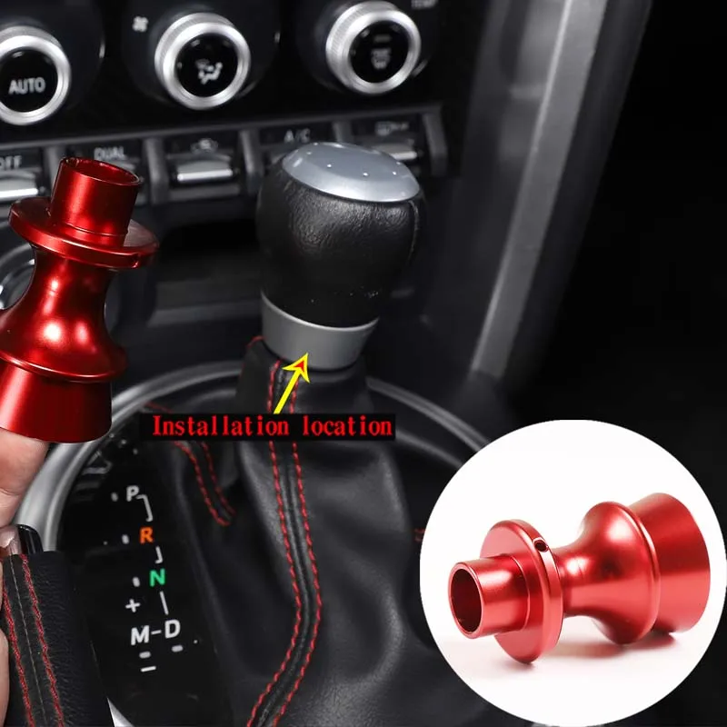 For Subaru BRZ Toyota FT86 GT86 car styling gear lever limiter alloy car modification accessories
For Subaru BRZ Toyota FT86 GT86 car styling gear lever limiter alloy car modification accessories