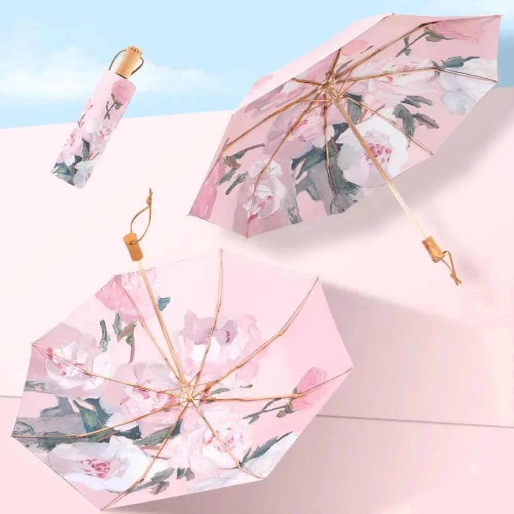 Модный карманный плоский зонт с принтом, высококачественный карманный мини-складный зонт, солнцезащитный крем и устойчивый к ультрафиолетовому излучению зонт
Модный карманный плоский зонт с принтом, высококачественный карманный мини-складный зонт, солнцезащитный крем и устойчивый к ультрафиолетовому излучению зонт