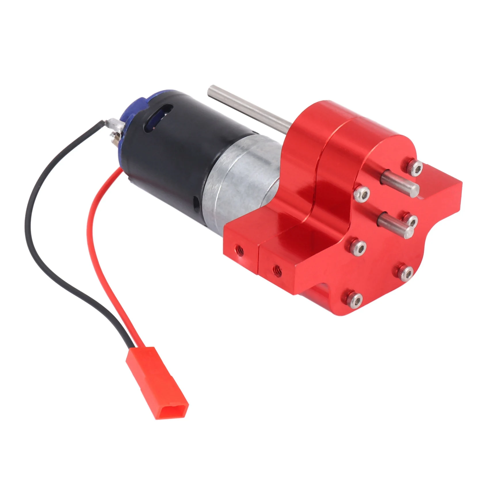ABJA-2X Metal Transmission Gearbox 370 Motor With Drive Shaft Upgrade Accessories For WPL C14 C24 B24 B36 MN D90 MN99S RD
ABJA-2X Metal Transmission Gearbox 370 Motor With Drive Shaft Upgrade Accessories For WPL C14 C24 B24 B36 MN D90 MN99S RD