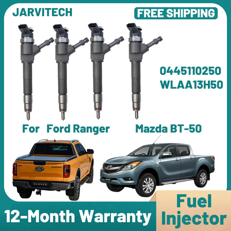 New Diesel Fuel Injector Nozzle 0445110250 WLAA13H50 For Ford Ranger Everest Mazda BT-50 2.5D
New Diesel Fuel Injector Nozzle 0445110250 WLAA13H50 For Ford Ranger Everest Mazda BT-50 2.5D