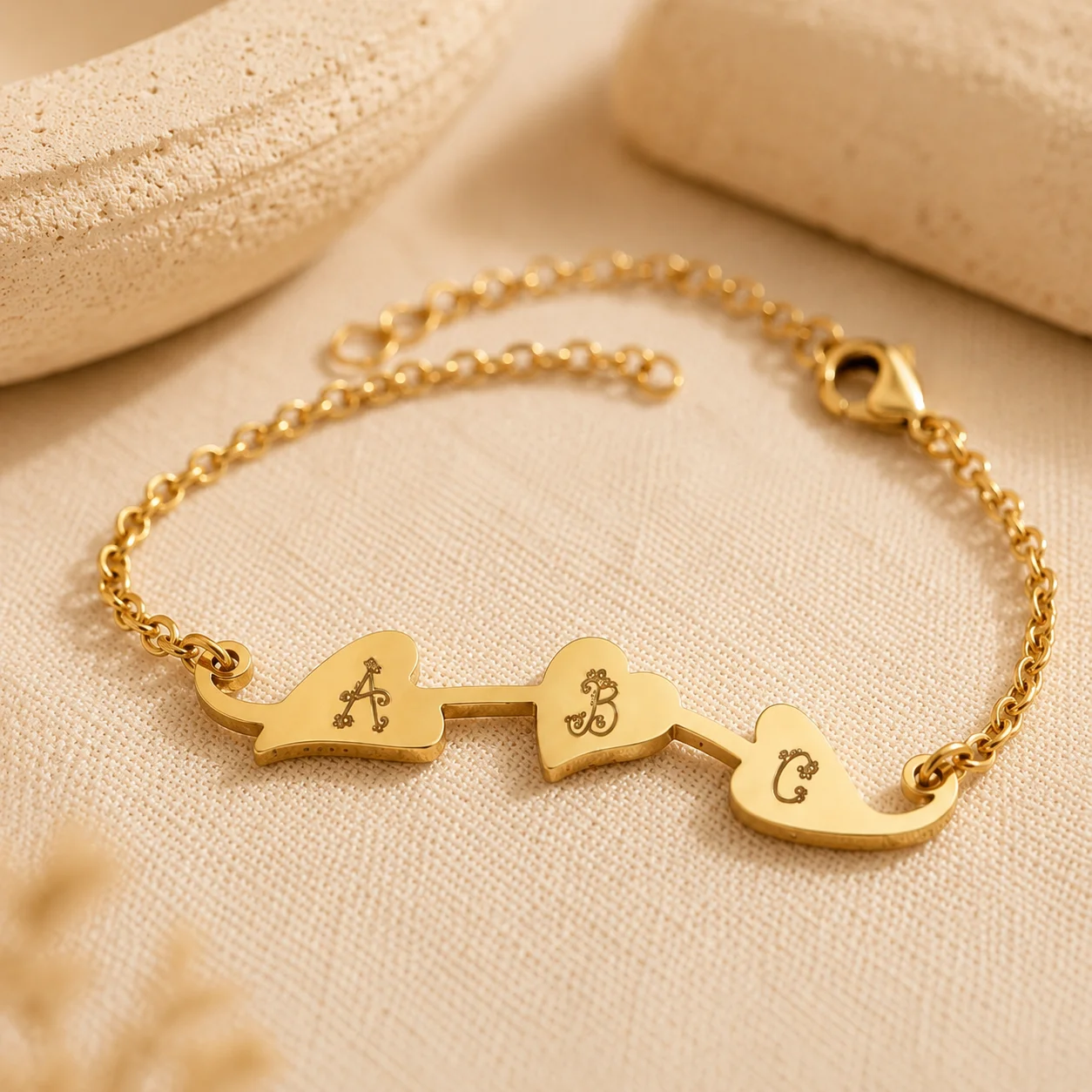 Custom Stainless Steel Bracelet Personalized Name Initial Date Engraved Chain Bracelet Gift for Women
Custom Stainless Steel Bracelet Personalized Name Initial Date Engraved Chain Bracelet Gift for Women