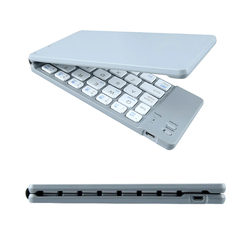 Bluetooth Folding Keyboard Mini Wireless Keyboard Storage Three Systems Multi-Function Universal
Bluetooth Folding Keyboard Mini Wireless Keyboard Storage Three Systems Multi-Function Universal