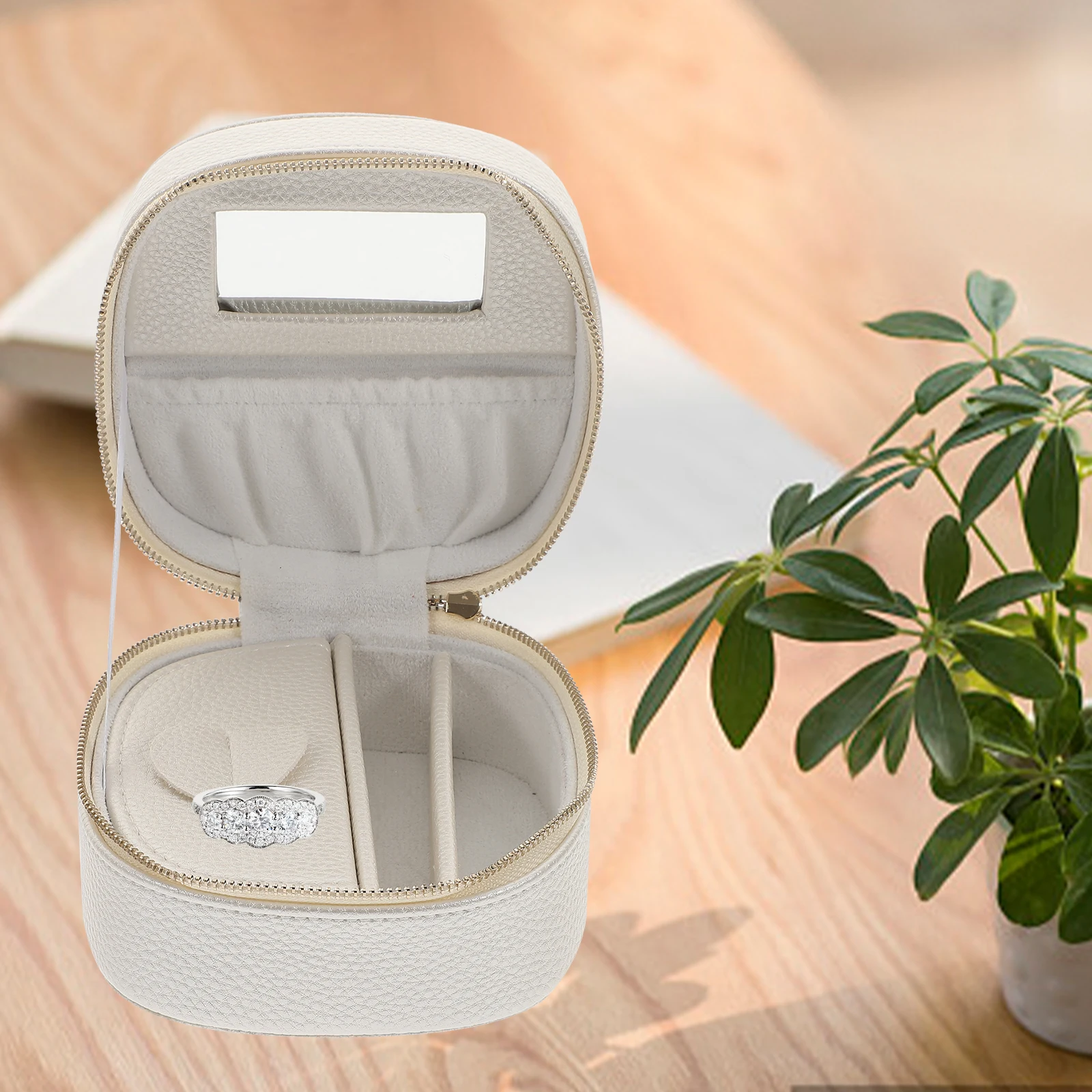 Jewelry Storage Box Display Case for Woman White Travel Bridesmaid Gifts Portable ganizer Travel Case Lightweight Compact Size
Jewelry Storage Box Display Case for Woman White Travel Bridesmaid Gifts Portable ganizer Travel Case Lightweight Compact Size