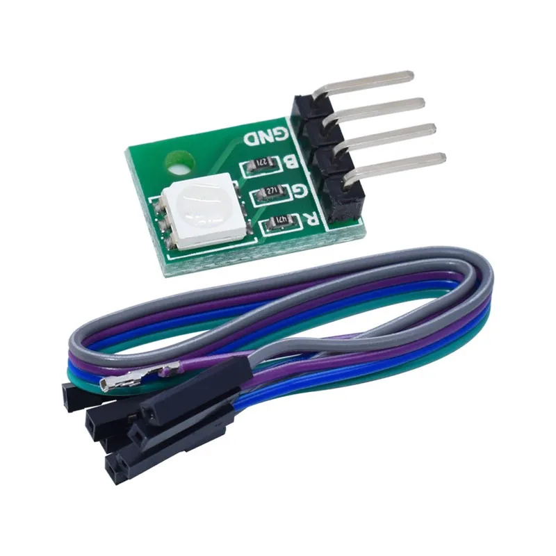 1/2~200/500Pcs RGB Module Full-Color LED Module Three-Color LED SCM Development Board
1/2~200/500Pcs RGB Module Full-Color LED Module Three-Color LED SCM Development Board