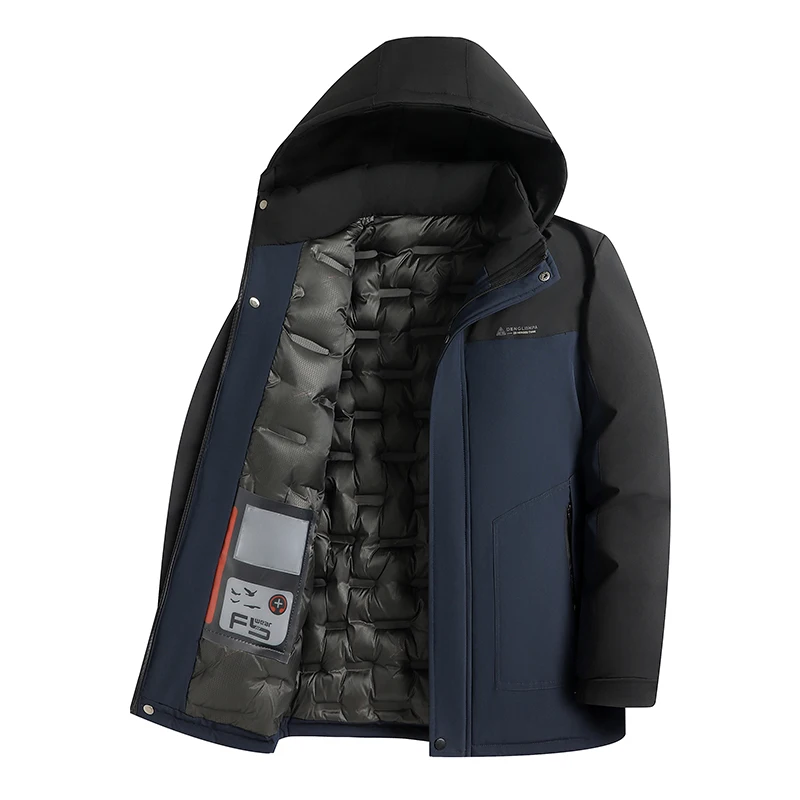 Winter Coat Men's New Business Parkas High End Men's Down Jacket Luxury Warm Cotton Jackets Male Thick Winter Long Clothes
Winter Coat Men's New Business Parkas High End Men's Down Jacket Luxury Warm Cotton Jackets Male Thick Winter Long Clothes