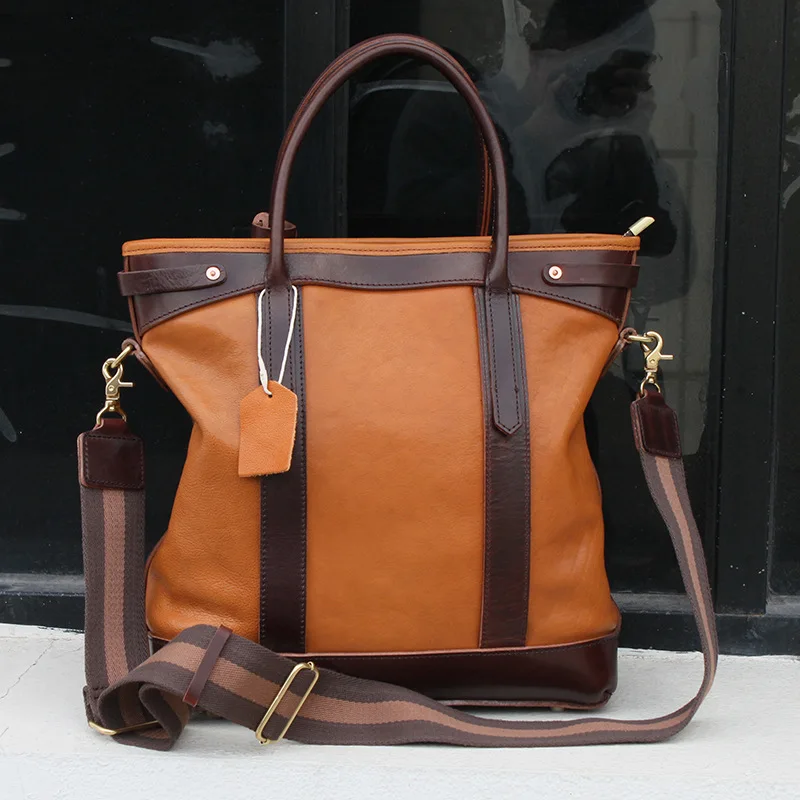 Handmade Natural Cowhide Large Tote Women's Handbag Luxury Weekend/Work Shoulder Crossbody Bag Lady Real Leather Top-Handle Bags
Handmade Natural Cowhide Large Tote Women's Handbag Luxury Weekend/Work Shoulder Crossbody Bag Lady Real Leather Top-Handle Bags