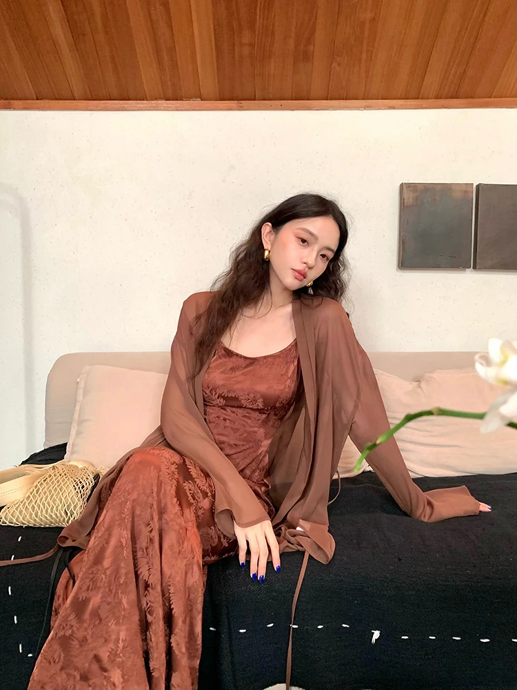 New Arrival Chinoiserie Long Sve Bell Sve Tie Dye UV Protection Outerwear Autumn Season Women's Faion Polyester Fiber
New Arrival Chinoiserie Long Sve Bell Sve Tie Dye UV Protection Outerwear Autumn Season Women's Faion Polyester Fiber