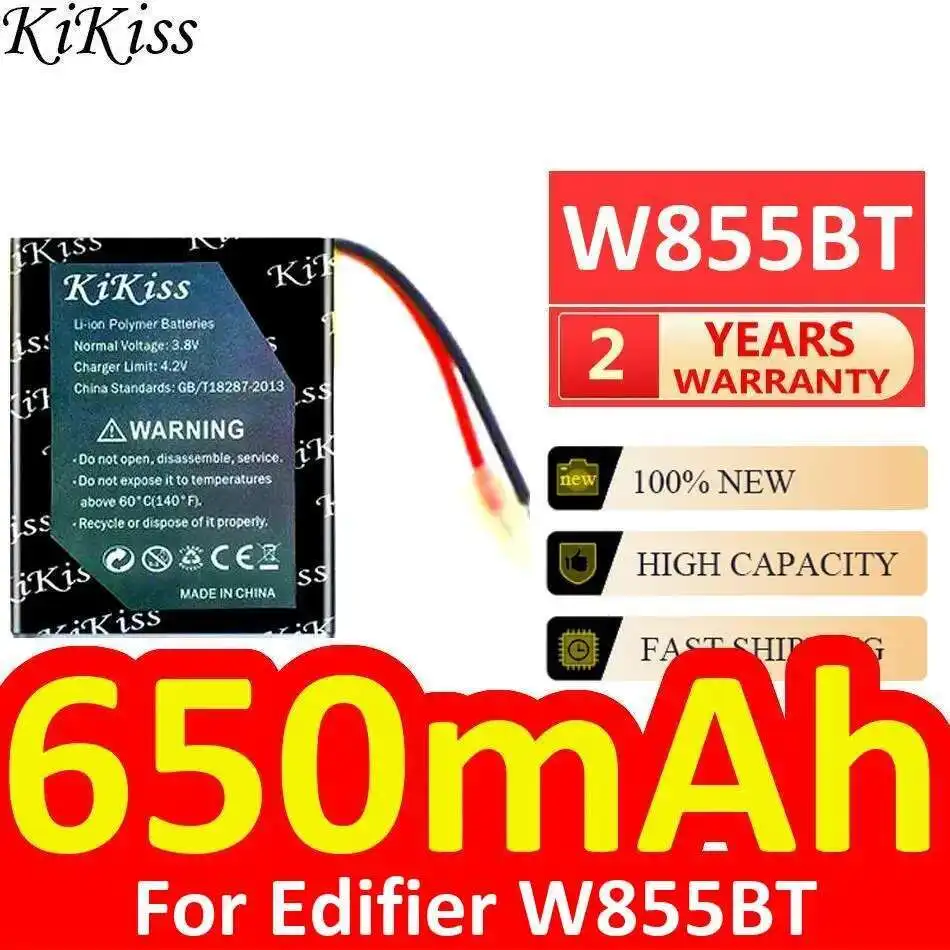 Good Low-Temperature Performance For Edifier W855BT Wireless Bluetooth Headset Battery 650Mah Premium Replacement
Good Low-Temperature Performance For Edifier W855BT Wireless Bluetooth Headset Battery 650Mah Premium Replacement