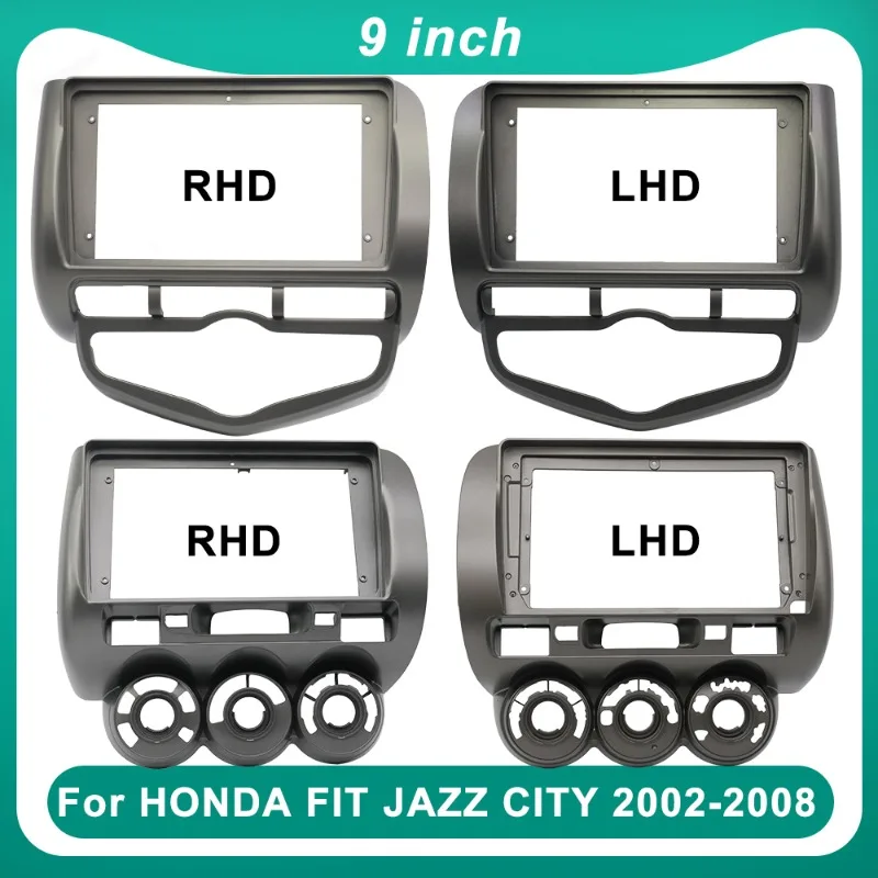 For Honda Fit Jazz City 2002-2008 9 Inch Car Radio Fascia Frame Stereo Dash Panel Trim Kit
For Honda Fit Jazz City 2002-2008 9 Inch Car Radio Fascia Frame Stereo Dash Panel Trim Kit