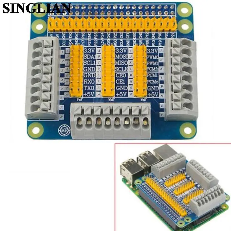 Raspberry Pi 2/3B GPIO многофункциональная Плата расширения Plug And Play не с винтовыми аксессуарами
Raspberry Pi 2/3B GPIO многофункциональная Плата расширения Plug And Play не с винтовыми аксессуарами