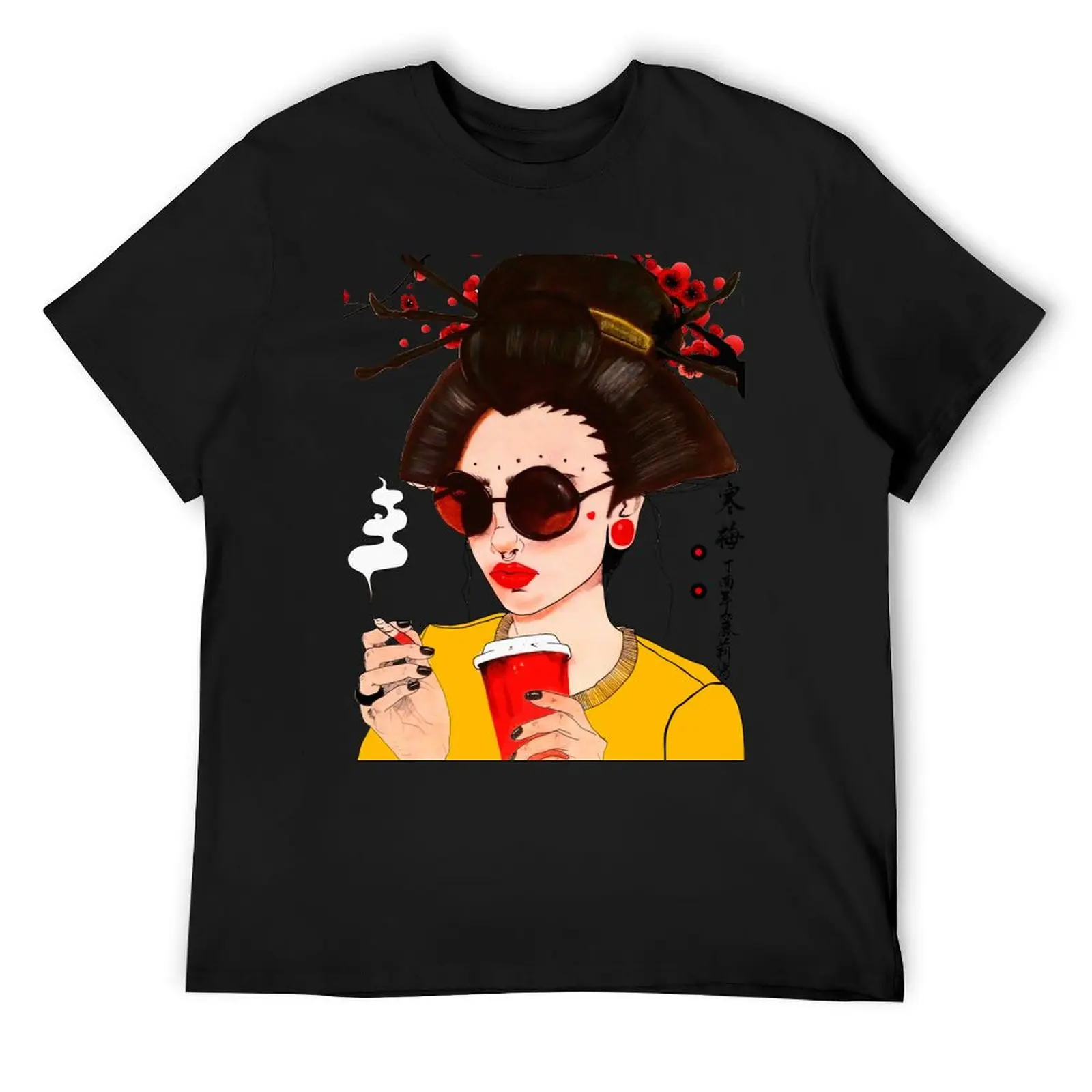 Vaporwave Japanese Geisha Urban Fashion Style T-Shirt T-shirts oversize street wear clothes mens t shirts top quality
Vaporwave Japanese Geisha Urban Fashion Style T-Shirt T-shirts oversize street wear clothes mens t shirts top quality