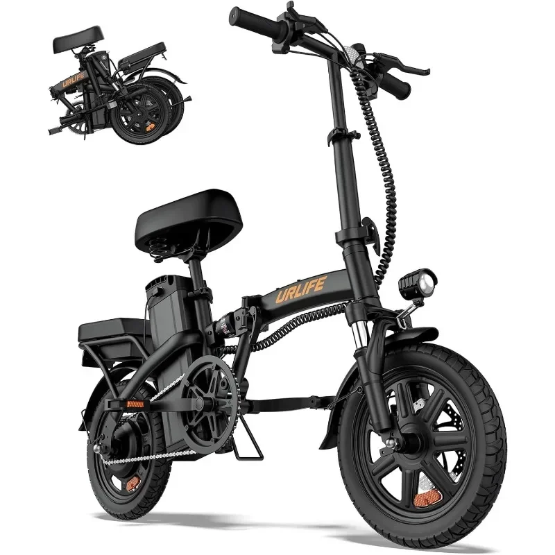 URLIFE Folding Electric Bike for Adults, 14" Portable Commuter ebikes, 20-40 Mile Long Range, 500W Peak Motor, 20MPH
URLIFE Folding Electric Bike for Adults, 14" Portable Commuter ebikes, 20-40 Mile Long Range, 500W Peak Motor, 20MPH