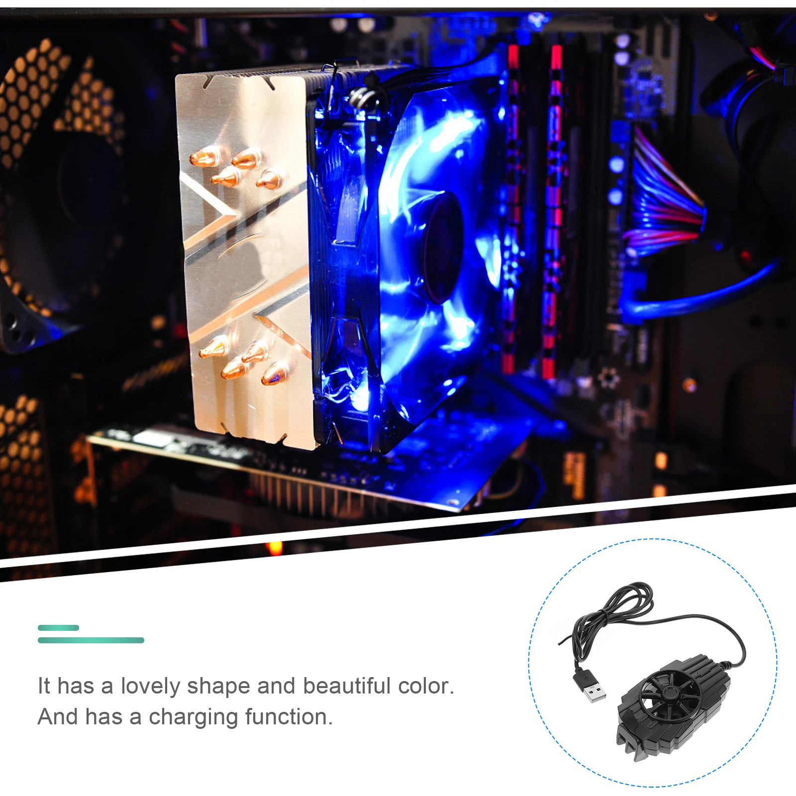 Turbine Smartphone Cooler Fan 5000Rpm High Speed Strong Wind Cooling Device For Streaming 10 Hours Long Life Heat
Turbine Smartphone Cooler Fan 5000Rpm High Speed Strong Wind Cooling Device For Streaming 10 Hours Long Life Heat