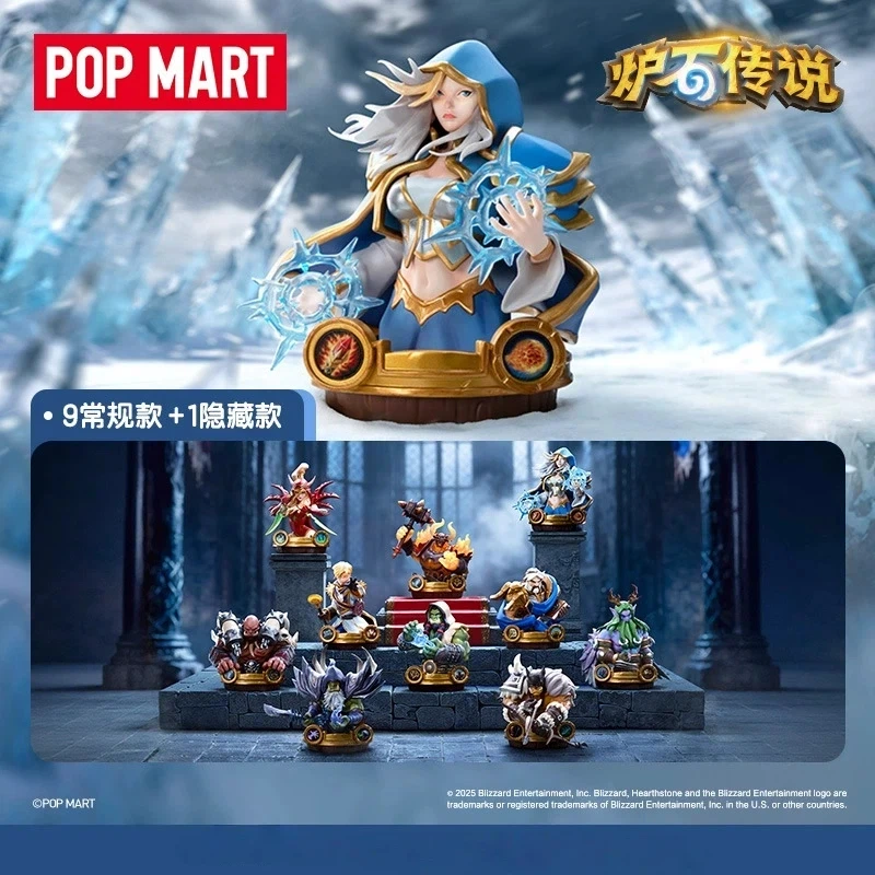 New Genuine POPMART Hearthstone Series Collectible Hero Dolls Blind Box Trendy Decorations Gifts For Fans Of Tabletop Games
New Genuine POPMART Hearthstone Series Collectible Hero Dolls Blind Box Trendy Decorations Gifts For Fans Of Tabletop Games