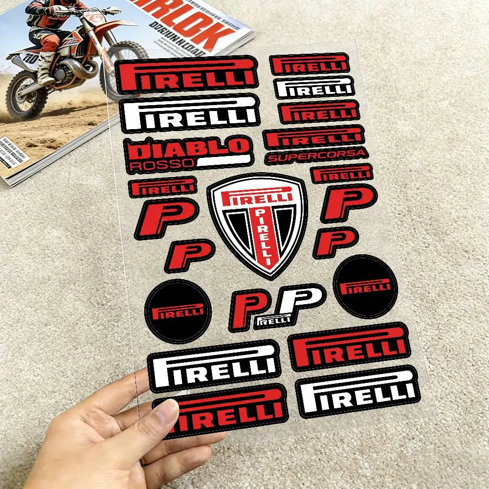 For Pirelli Reflective Motorcycle Stickers, 3M Safety Warning At Night In The Dark Scooter Helmets
For Pirelli Reflective Motorcycle Stickers, 3M Safety Warning At Night In The Dark Scooter Helmets