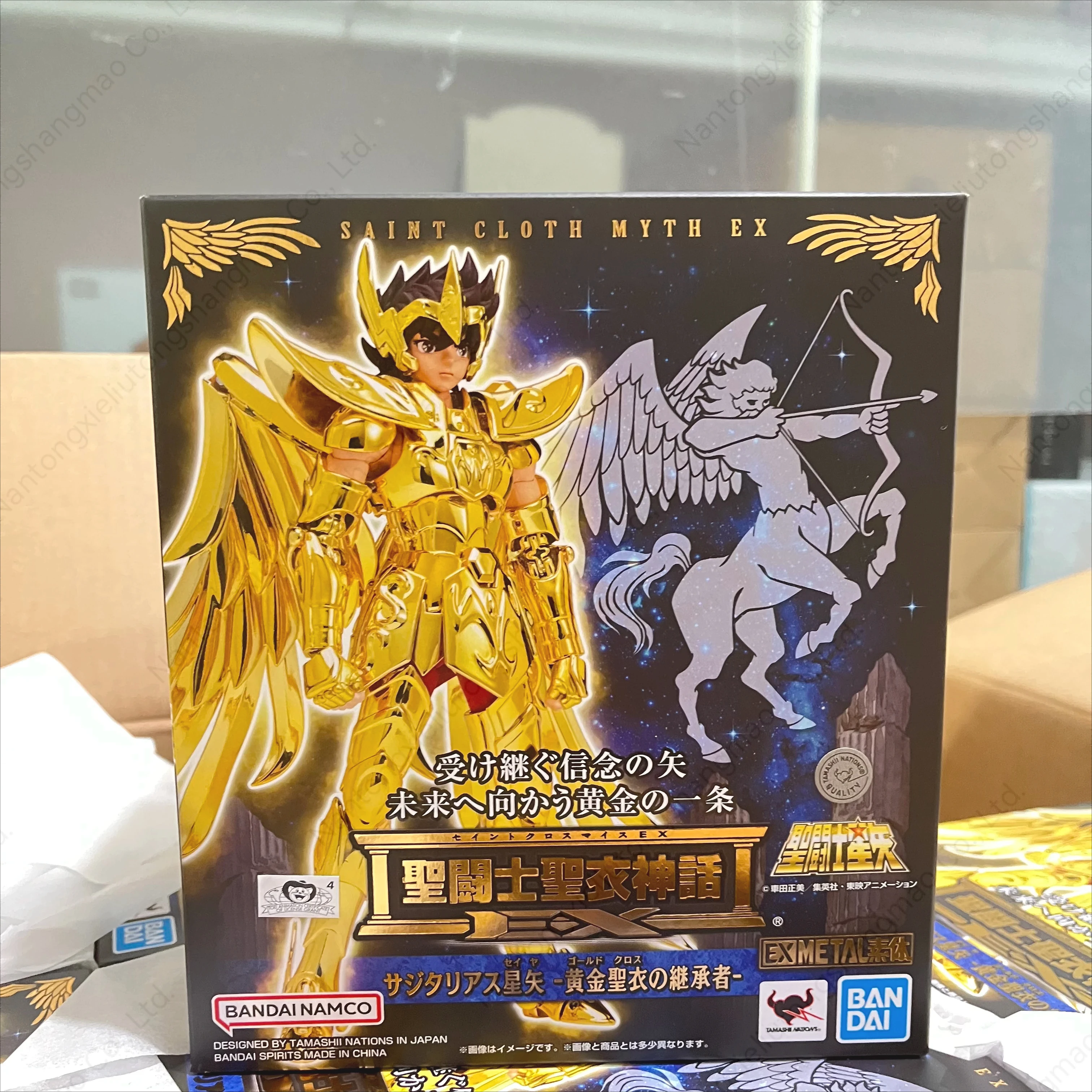 Original BANDAI Saint Cloth Myth EX SAGITTARIUS SEIYA INHERITOR OF THE GOLD CLOTH Anime Figure Toys PVC Model Collection Gift
Original BANDAI Saint Cloth Myth EX SAGITTARIUS SEIYA INHERITOR OF THE GOLD CLOTH Anime Figure Toys PVC Model Collection Gift