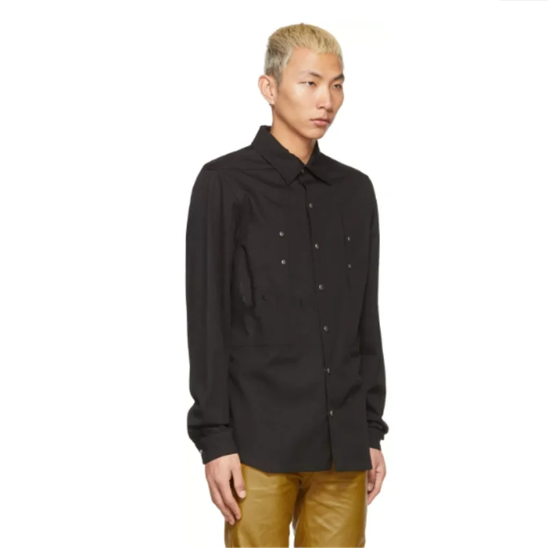 2026 Custom Men's Spring Fashion Button-Down V-Neck Jacket - Stylish Casual Long-Sleeved Shirt
2026 Custom Men's Spring Fashion Button-Down V-Neck Jacket - Stylish Casual Long-Sleeved Shirt