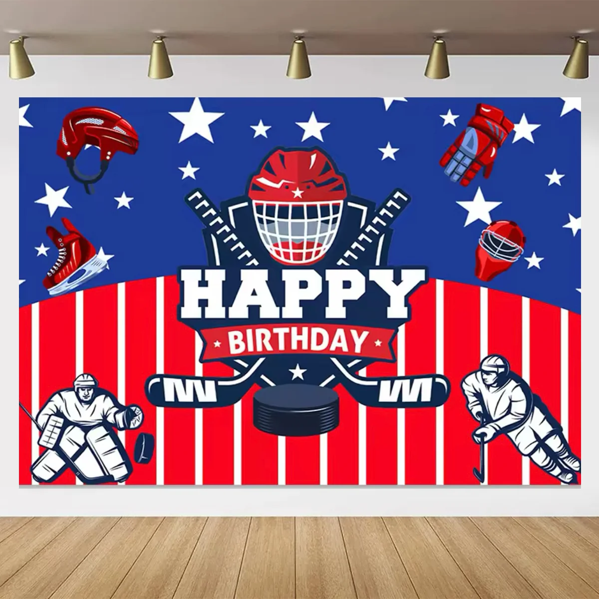 Children's Ice Hockey Cartoon Birthday Decoration Background Ice Hockey Themed Children's Birthday Party Photography Background
Children's Ice Hockey Cartoon Birthday Decoration Background Ice Hockey Themed Children's Birthday Party Photography Background