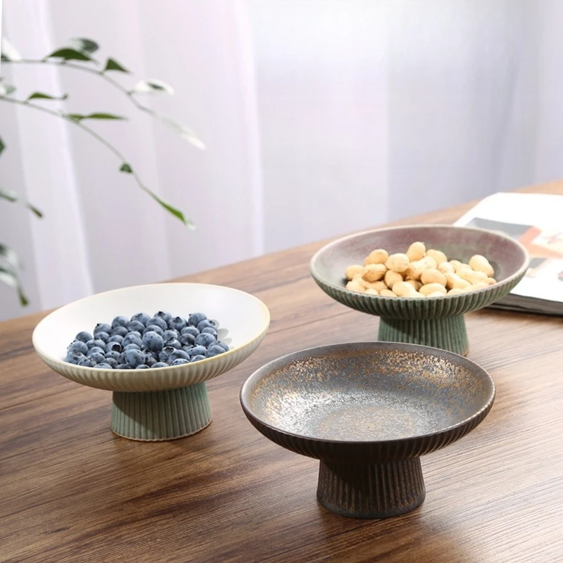 Китайская ретро глазурованная керамическая тарелка с высокими ножками, блюдо с фруктами, японский дзен-чайный поднос для дома
Китайская ретро глазурованная керамическая тарелка с высокими ножками, блюдо с фруктами, японский дзен-чайный поднос для дома