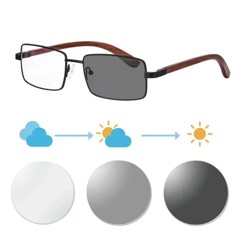 SHINU Prescription Glasses For Men Myopia Degree Glasses Wooden Leg Eyeglasses Metal Frame For Man Bluelight Work Glasses Custom
SHINU Prescription Glasses For Men Myopia Degree Glasses Wooden Leg Eyeglasses Metal Frame For Man Bluelight Work Glasses Custom