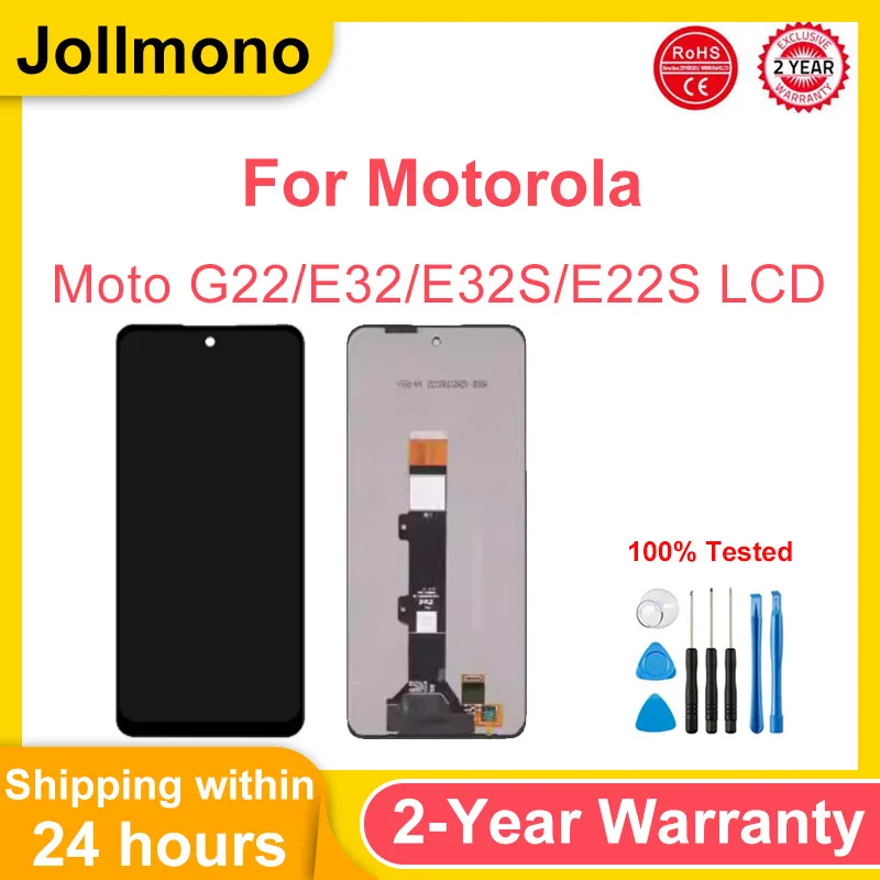 Pantalla LCD 6,5 pulgadas For Motorola Moto G22, montaje de digitalizador con pantalla táctil, repuesto for Moto G22 XT2231-2
Pantalla LCD 6,5 pulgadas For Motorola Moto G22, montaje de digitalizador con pantalla táctil, repuesto for Moto G22 XT2231-2
