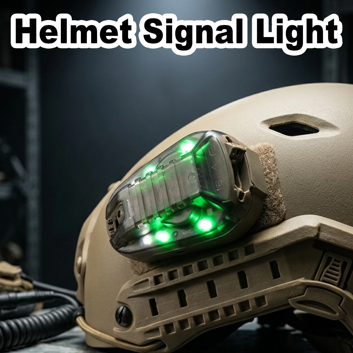 Tactical Helmet Signal Light Blue Beacon Safety Marker Shockproof Double Waterproof Seal Security Patrol Law Enforcement Warning
Tactical Helmet Signal Light Blue Beacon Safety Marker Shockproof Double Waterproof Seal Security Patrol Law Enforcement Warning