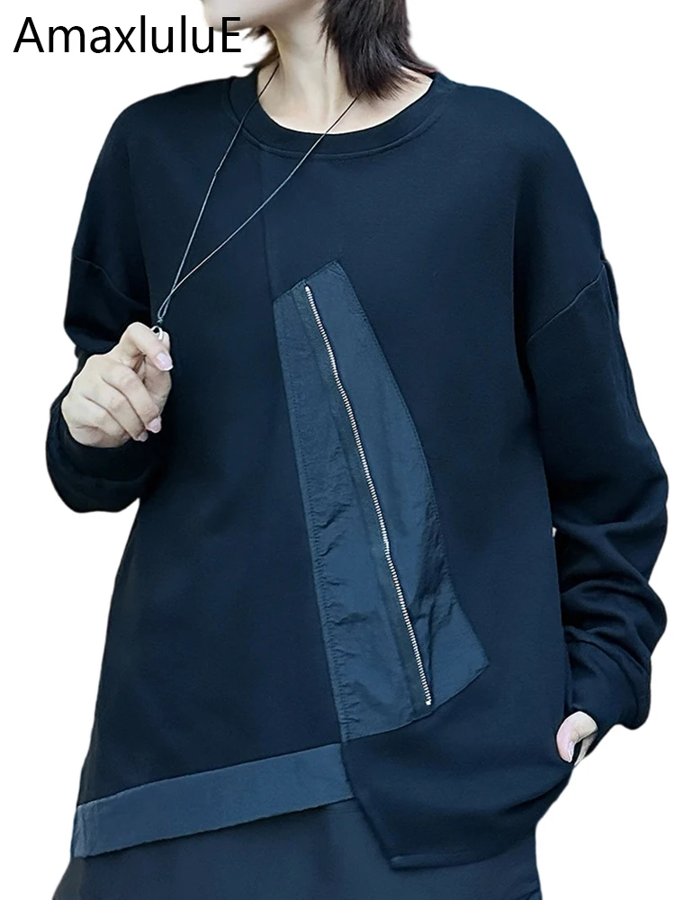 Amax LuluE Fall Korean Clothes Womens Fashion Leisure Classic Vintage T-shirts Ladies Loose Elegant Tops Luxury Punk Sweatshirts
Amax LuluE Fall Korean Clothes Womens Fashion Leisure Classic Vintage T-shirts Ladies Loose Elegant Tops Luxury Punk Sweatshirts