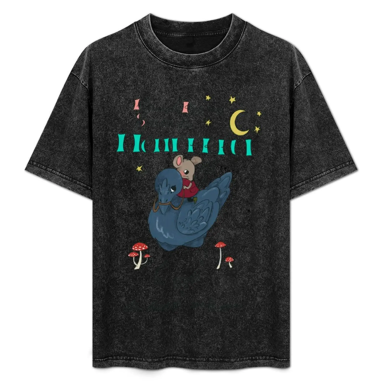 Whimsical Mouse and Raven T-Shirt Outdoor Sports Lightweight Tee
Whimsical Mouse and Raven T-Shirt Outdoor Sports Lightweight Tee