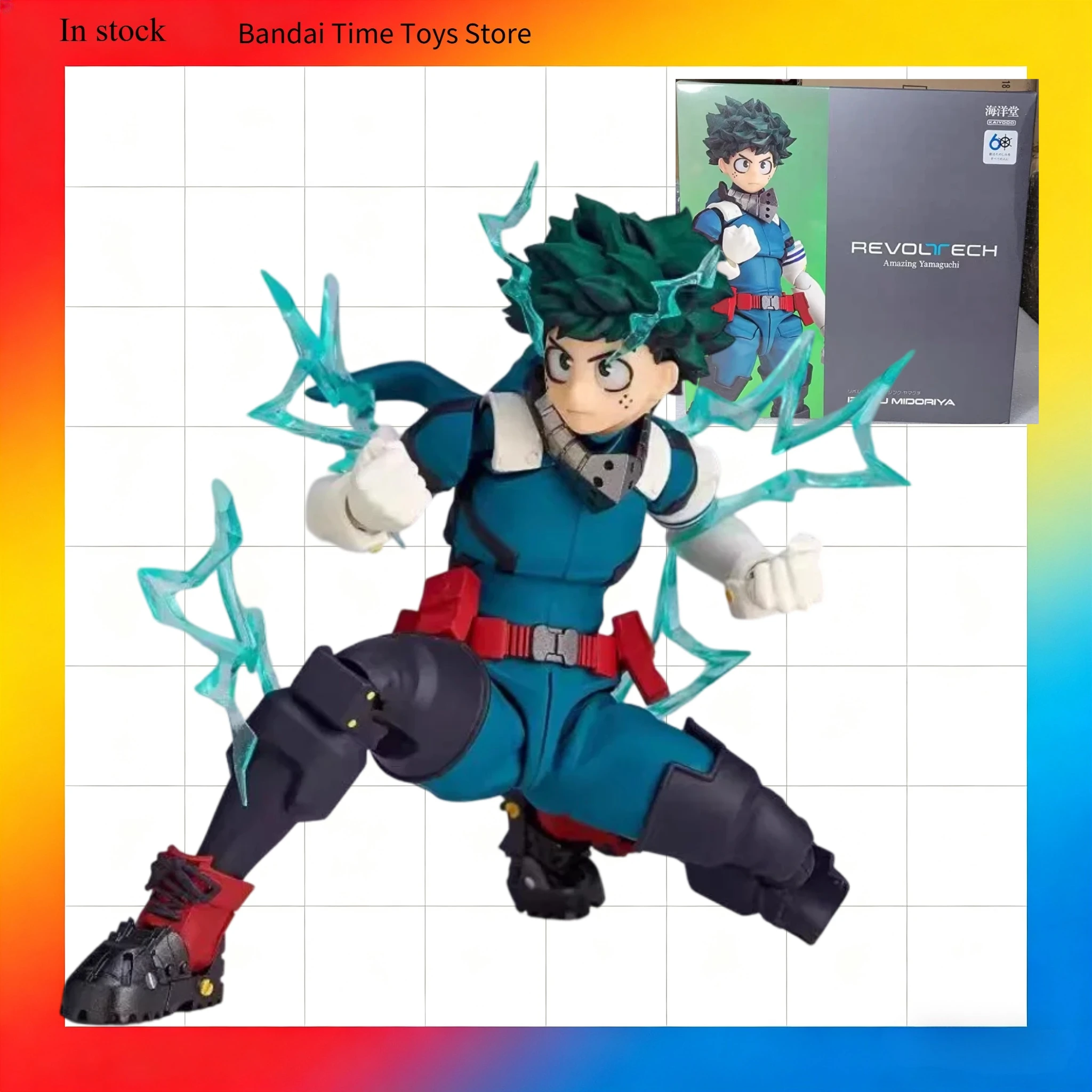 In Stock Kaiyodo Yamaguchi NR018 Izuku Midoriya Hero Series Figure Doll Movable Brand New Authentic Collection
In Stock Kaiyodo Yamaguchi NR018 Izuku Midoriya Hero Series Figure Doll Movable Brand New Authentic Collection