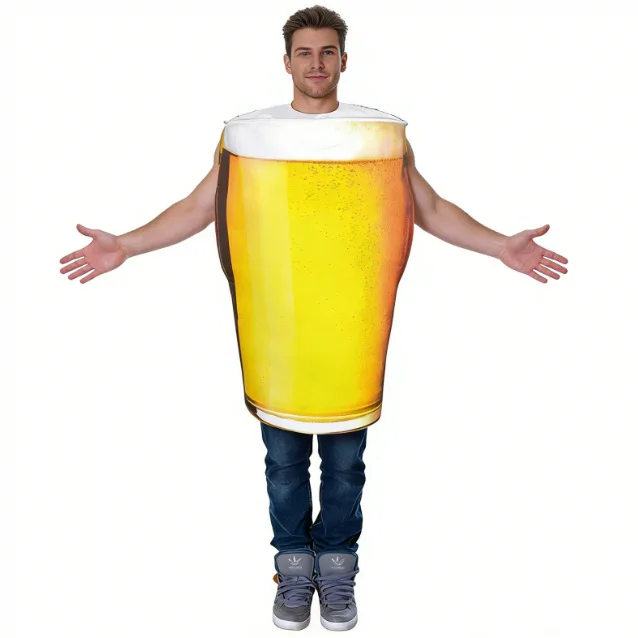 Halloween Beer Mug Role-playing Costume Funny Stage Performance Outfit Women's Traditional Clothing National Stage Costume
Halloween Beer Mug Role-playing Costume Funny Stage Performance Outfit Women's Traditional Clothing National Stage Costume
