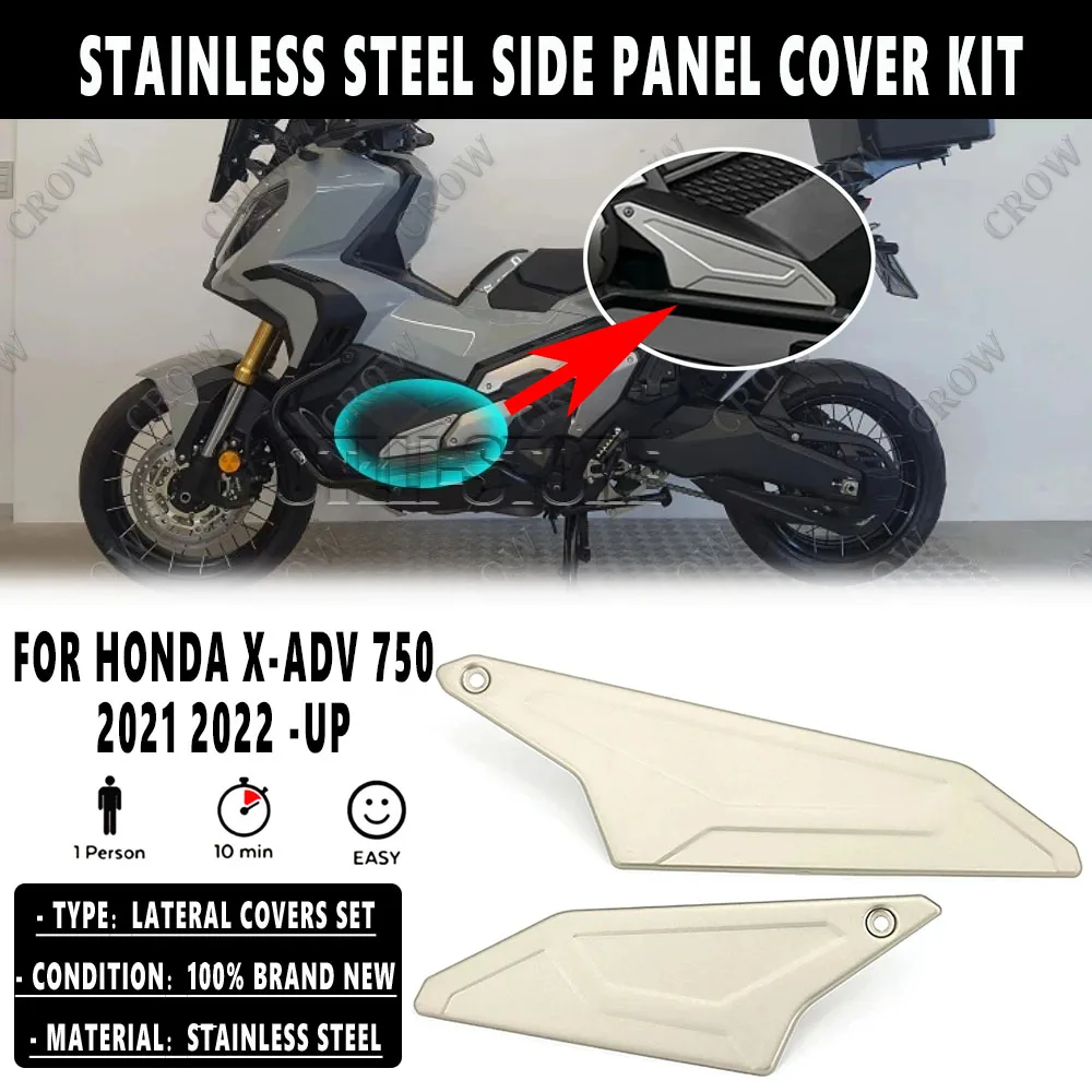 For Honda X-ADV 750 XADV750 2021 2022 New Motorcycle Accessories Stainless Steel Side Panel Cover Kit X-ADV 750
For Honda X-ADV 750 XADV750 2021 2022 New Motorcycle Accessories Stainless Steel Side Panel Cover Kit X-ADV 750