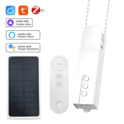 Tuya Zigbee – store motorisé intelligent, volet roulant électrique automatique, pilote de Robot Google Home Yandex Alice Alexa Voice