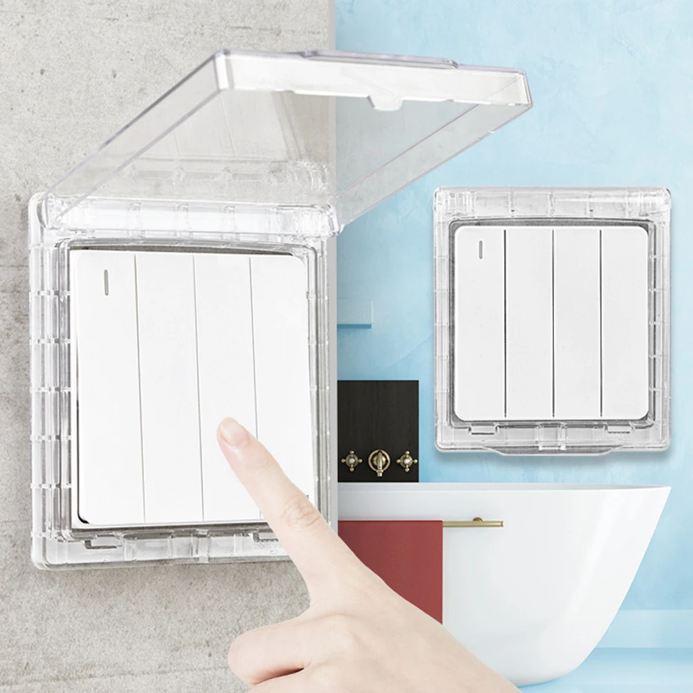 3pcs Waterproof Switch Socket Box Wall Outlet Protector Abs Material Easy Install No Punching Splash Proof Bathroom Living Room
3pcs Waterproof Switch Socket Box Wall Outlet Protector Abs Material Easy Install No Punching Splash Proof Bathroom Living Room