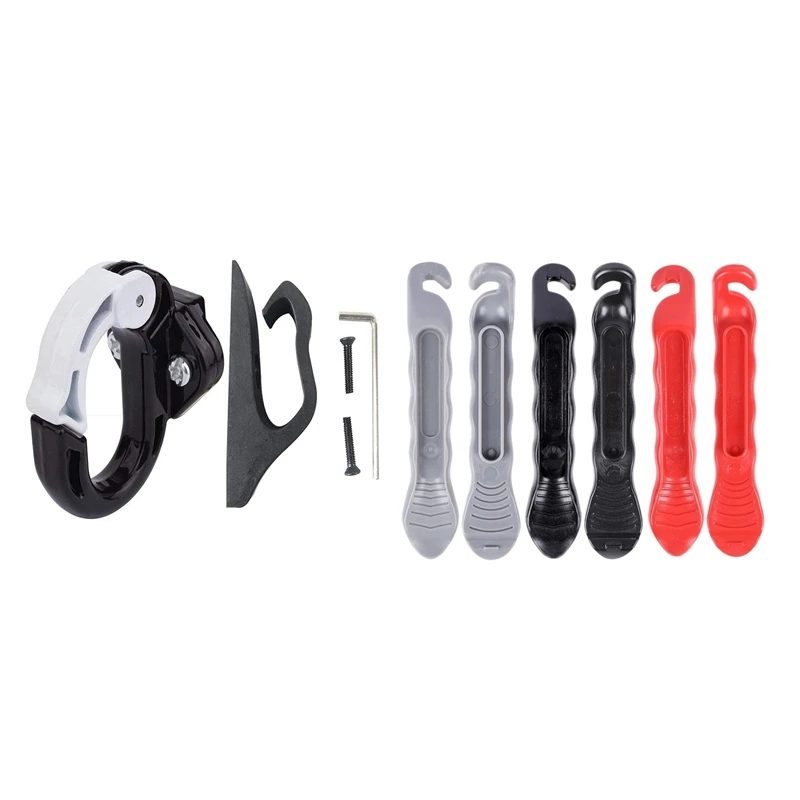 2 Pack Electric Scooter Hook And Screw Holder With 6Pcs Bike Tire Lever - Premium Hardened Levers To Repair Bicycle Tube
2 Pack Electric Scooter Hook And Screw Holder With 6Pcs Bike Tire Lever - Premium Hardened Levers To Repair Bicycle Tube