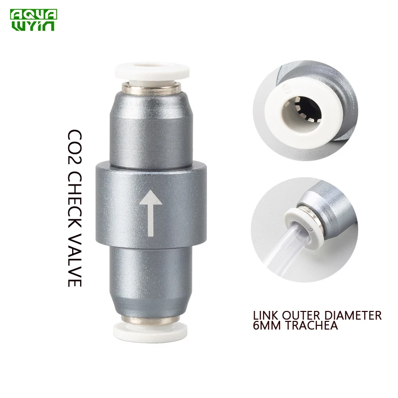 WYIN аквариумный обратный клапан CO2, диаметр соединения 6MMCO2, генератор трахеи и аквариума, редукционный клапан, аксессуары
WYIN аквариумный обратный клапан CO2, диаметр соединения 6MMCO2, генератор трахеи и аквариума, редукционный клапан, аксессуары