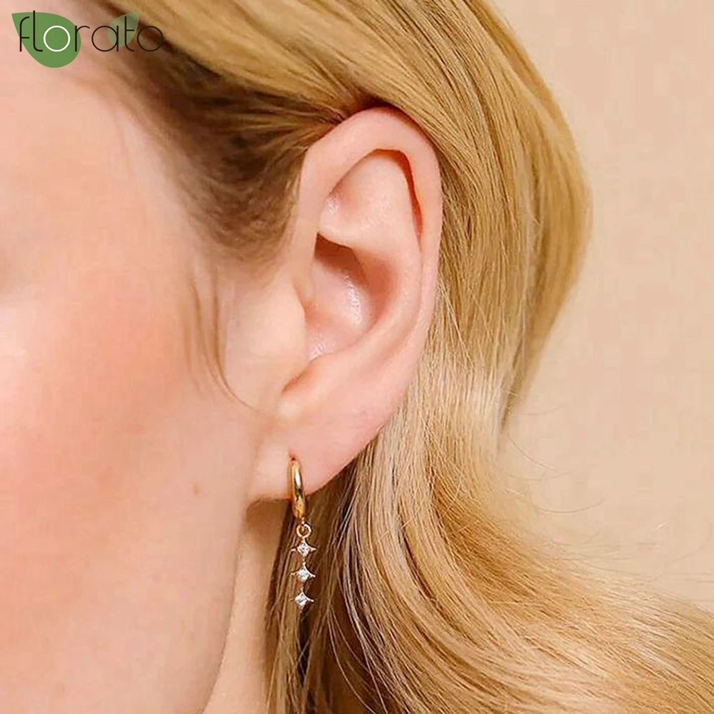 925 Sterling Silver Needle Fashion Geometric Pendant Earrings 2023 Small Hoop Earrings for Women Luxury Jewelry Holiday Gifts
925 Sterling Silver Needle Fashion Geometric Pendant Earrings 2023 Small Hoop Earrings for Women Luxury Jewelry Holiday Gifts