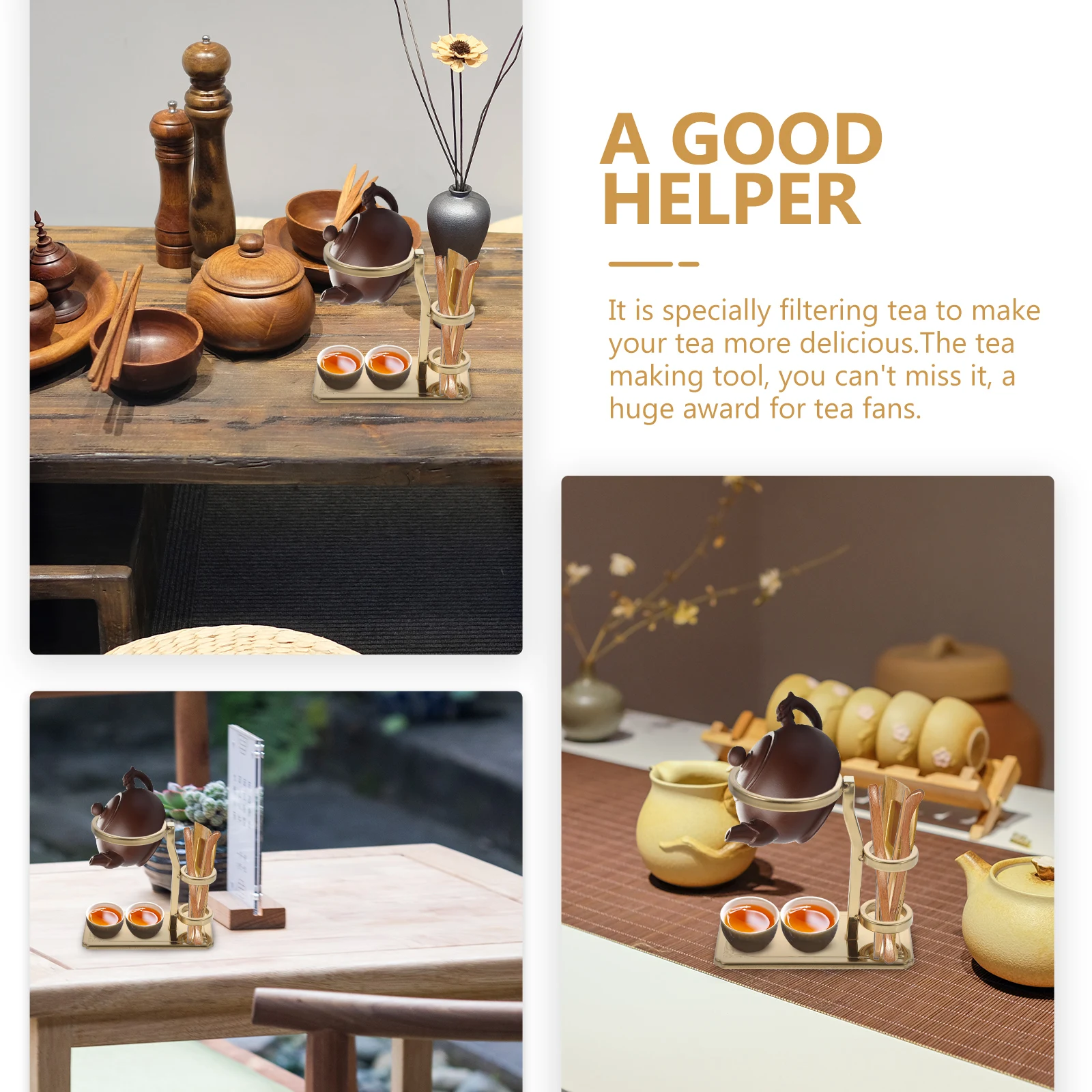 Tea Drain Holder Simple Teapot Filter Rack Strainer Stand Stainless Bracket Practical Paper Strianer for Home
Tea Drain Holder Simple Teapot Filter Rack Strainer Stand Stainless Bracket Practical Paper Strianer for Home