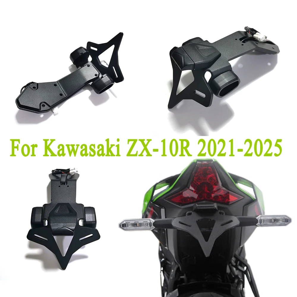 Motorcycle Rear Short Tail Stock Tidy License Plate Holder Tailstock Bracket Kit For Kawasaki Ninja ZX-10R ZX10R ZX 10R 2021-UP
Motorcycle Rear Short Tail Stock Tidy License Plate Holder Tailstock Bracket Kit For Kawasaki Ninja ZX-10R ZX10R ZX 10R 2021-UP