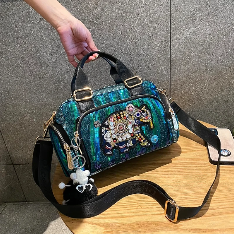 Роскошные дизайнерские женские сумки Ita Bag Shining Sequines Зеленые дизайнерские сумки через плечо A Main Bolso Mujer
Роскошные дизайнерские женские сумки Ita Bag Shining Sequines Зеленые дизайнерские сумки через плечо A Main Bolso Mujer